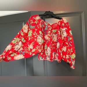 NWOT Anthropologie Wide Dolman Sleeve Top